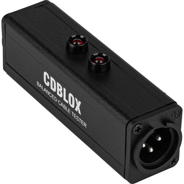 Main product image for Rapco/Horizon CDBLOX Compact XLR Cable Tester241-695